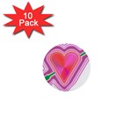 Be My Valentine 1  Mini Button (10 pack) 