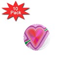 Be My Valentine 1  Mini Magnet (10 pack) 