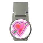 Be My Valentine Money Clip (Round)