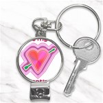 Be My Valentine Nail Clippers Key Chain