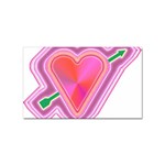 Be My Valentine Sticker (Rectangular)