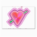 Be My Valentine Postcards 5  x 7  (Pkg of 10)