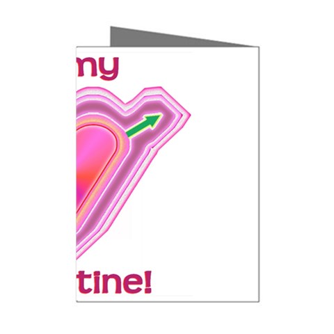 Be My Valentine Mini Greeting Cards (Pkg of 8) from ArtsNow.com Left