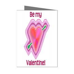 Be My Valentine Mini Greeting Cards (Pkg of 8) from ArtsNow.com Left
