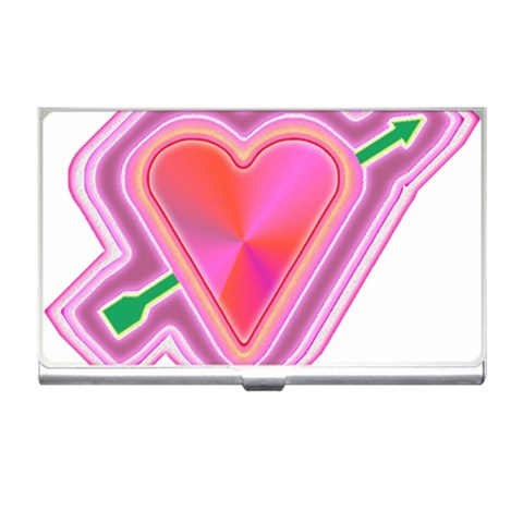 Be My Valentine Business Card Holder from ArtsNow.com Front