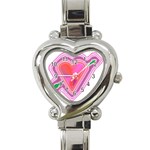 Be My Valentine Heart Italian Charm Watch