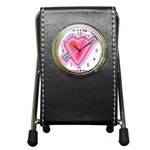 Be My Valentine Pen Holder Desk Clock