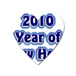 2010-YrNwHope Magnet (Heart)