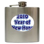 2010-YrNwHope Hip Flask (6 oz)