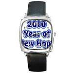 2010-YrNwHope Square Metal Watch