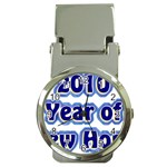 2010-YrNwHope Money Clip Watch