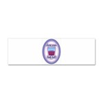 Glass Half Full Sticker Bumper (10 pack)