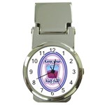 Glass Half Full Money Clip Watch