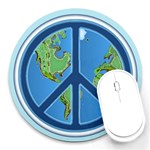 World Peace Round Mousepad