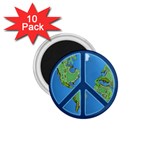 World Peace 1.75  Magnet (10 pack) 