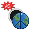 World Peace 1.75  Magnet (100 pack) 