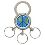 World Peace 3-Ring Key Chain