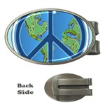 World Peace Money Clip (Oval)