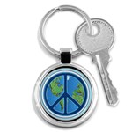 World Peace Key Chain (Round)