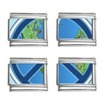 World Peace 9mm Italian Charm (4 pack)