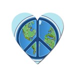 World Peace Magnet (Heart)