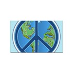 World Peace Sticker Rectangular (10 pack)