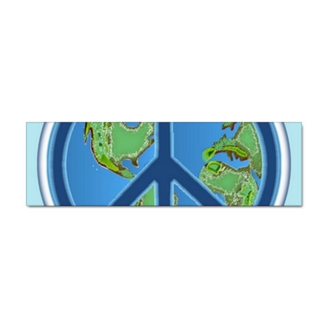 World Peace Sticker Bumper (100 pack) from ArtsNow.com Front