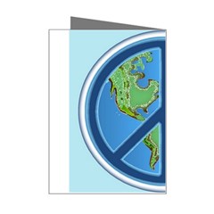 World Peace Mini Greeting Card from ArtsNow.com Right