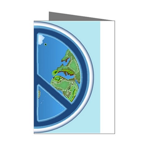 World Peace Mini Greeting Cards (Pkg of 8) from ArtsNow.com Left