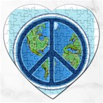 World Peace Jigsaw Puzzle (Heart)