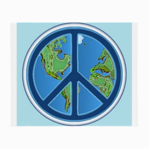 World Peace Glasses Cloth (Small) from ArtsNow.com Front