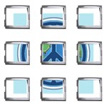 World Peace Mega Link Italian Charm (9 pack)