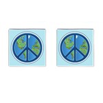 World Peace Cufflinks (Square)