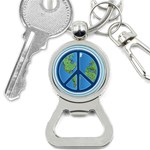 World Peace Bottle Opener Key Chain