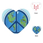 World Peace Playing Cards (Heart)