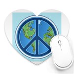 World Peace Mousepad (Heart)