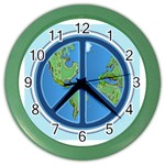 World Peace Color Wall Clock