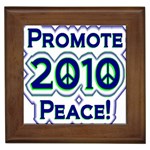 Promote Peace-2010 Framed Tile