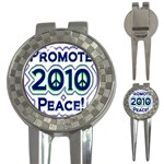 Promote Peace-2010 3-in-1 Golf Divot