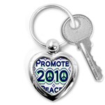 Promote Peace-2010 Key Chain (Heart)