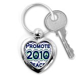 Promote Peace-2010 Key Chain (Heart)