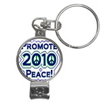 Promote Peace-2010 Nail Clippers Key Chain