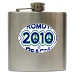 Promote Peace-2010 Hip Flask (6 oz)