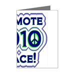 Promote Peace-2010 Mini Greeting Card