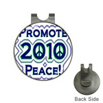Promote Peace-2010 Golf Ball Marker Hat Clip