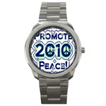 Promote Peace-2010 Sport Metal Watch