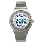 Promote Peace-2010 Stainless Steel Watch