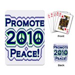 Promote Peace-2010 Playing Cards Single Design