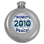 Promote Peace-2010 Hip Flask (5 oz)