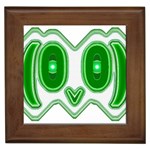 Parenthetics - Owlish   Framed Tile